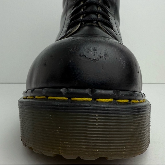 Vintage Dr. Martens 1919 England Black Holy Grail Envy Quad Platform Boots UK 6 - Picture 10 of 17